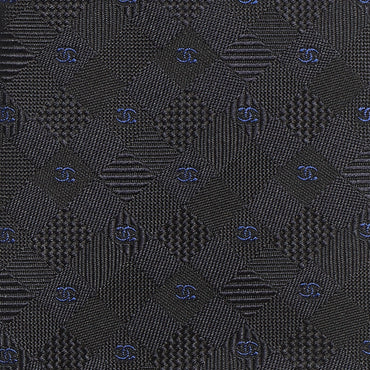 Silk Jacquard Man Tie - Blue