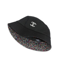 Cotton Cloche Hat - Black