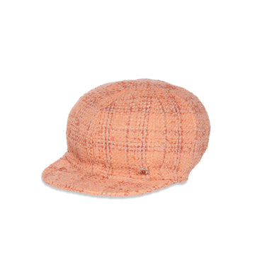 Fantasy Tweed Cap - Ora/Drk Ora/Beige