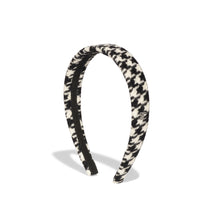 Fantasy Tweed Headband - White/Black