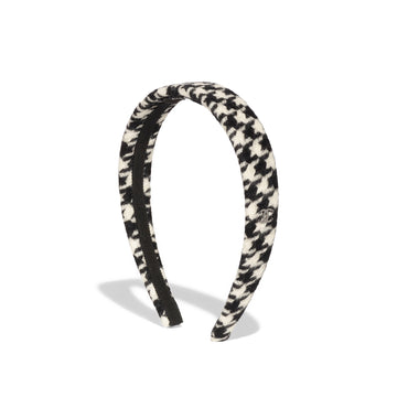 Fantasy Tweed Headband - White/Black