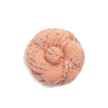 Fantasy Tweed Brooch - Ora/Drk Ora/Beige
