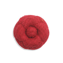 Fantasy Tweed Brooch - Red