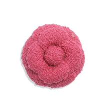 Fantasy Tweed Brooch - Pink
