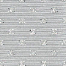 Silk Jacquard/Metal Fiber Man Tie - Light Grey
