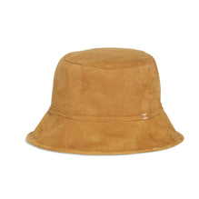 Lambskin Cloche Hat - Beige