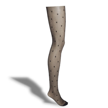 Polyamide/Met Fiber/Elast Tights - Black