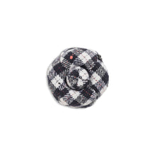 Fantasy Tweed Brooch - Navy/Whi/Ora/Pink