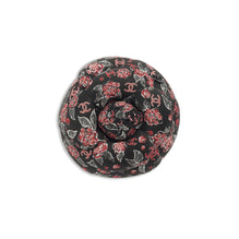 Cotton Brooch - Bck/Pi/Re/Gry/Whi