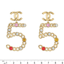 Love In Rio Golden Pendant Earrings