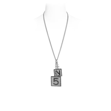 Glitter Party Golden Long Necklace