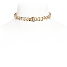 Heart Of Gold Golden Choker Necklace