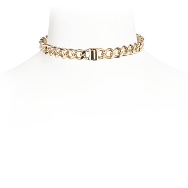 Heart Of Gold Golden Choker Necklace