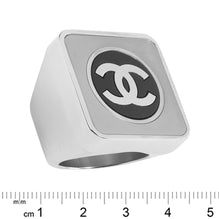 Race Track Golden Jewel Ring
