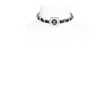 Race Track Golden Choker Necklace