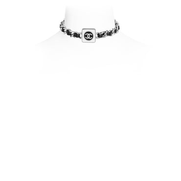 Race Track Golden Choker Necklace