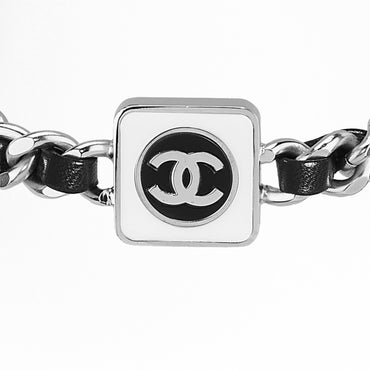 Race Track Golden Choker Necklace
