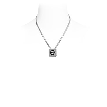 Race Track Golden Pendant Necklace