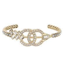 Forever Charming Golden Cuff Bracelet
