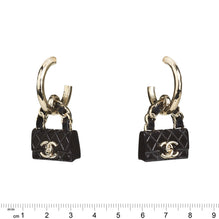 Teeny Tiny Golden Pendant Earrings