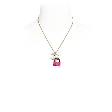 Teeny Tiny Golden Pendant Necklace