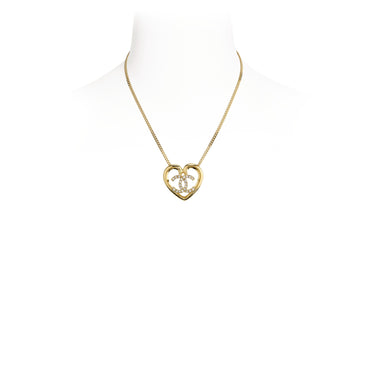 Casino Chandelier Golden Pendant Necklace