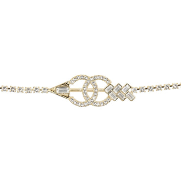 Forever Charming Golden Fancy Belt