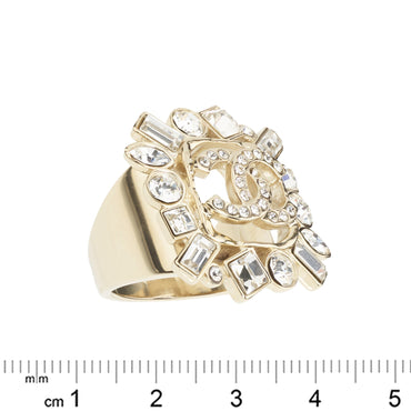 CC Sparkler Golden CC Ring