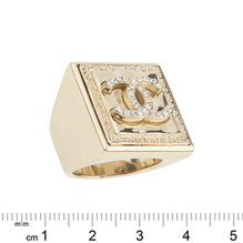 CC Block Golden CC Ring