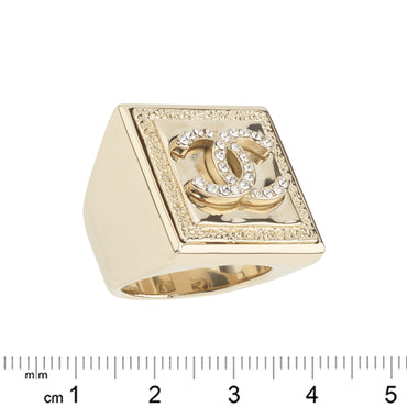 CC Block Golden CC Ring