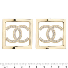 CC Secret Golden Stud Earrings