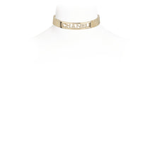CC Secret Golden Choker Necklace