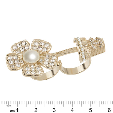 Potted Camellia Golden Other Ring