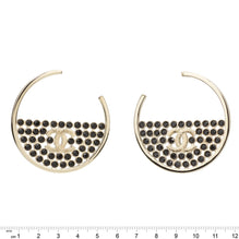 Bright Side Golden Hoops