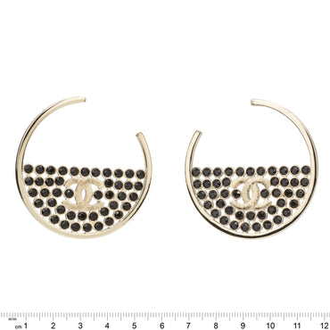 Bright Side Golden Hoops