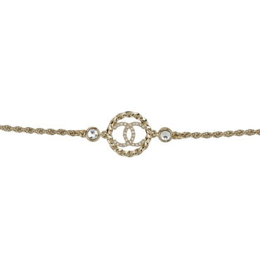 Swirling CC Golden Fancy Belt