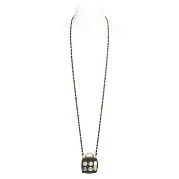 Glam Time Golden Long Necklace