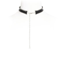 Razzle Dazzle Silvery Choker Necklace