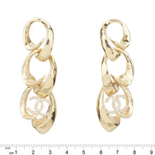 Indie Film Golden Pendant Earrings