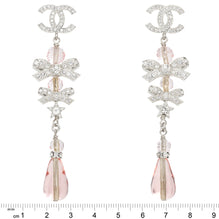 Decadent Darling Silvery Pendant Earrings