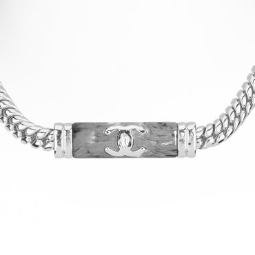 Marble & Stone Golden Short Necklace