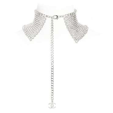 Strength In Strass Silvery Other Necklace