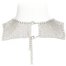 Strength In Strass Silvery Other Necklace