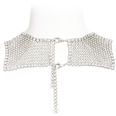 Strength In Strass Silvery Other Necklace