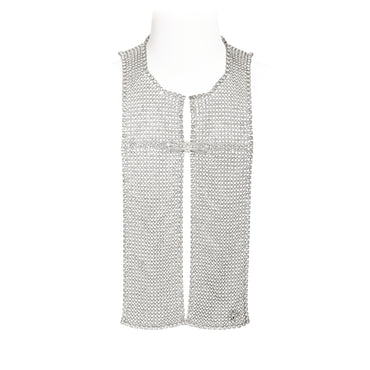 Strength In Strass Silvery Other Necklace