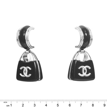 Marble & Stone Golden Pendant Earrings