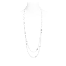 Color Wave Grey Long Necklace