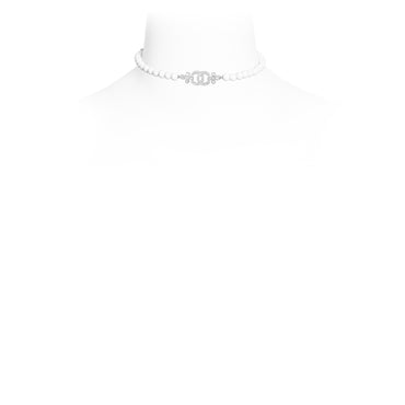 Color Wave Grey Choker Necklace