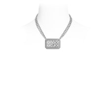 Lucky Tags Golden Short Necklace