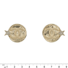 Interstellar Icon Golden Stud Earrings